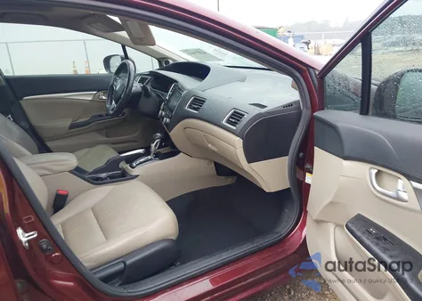 2015 Honda Civic Ex-L из США, поврежденный, VIN 19XFB2F91FE077904